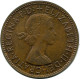 HALF PENNY 1965 UK GRANDE-BRETAGNE GREAT BRITAIN Pièce #AZ723.F.A - C. 1/2 Penny