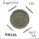 SHILLING 1957 UK GROßBRITANNIEN GREAT BRITAIN Münze #AW135.D.A - I. 1 Shilling