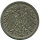 10 PFENNIG 1912 A GERMANY Coin #DB295.U.A - 10 Pfennig