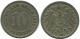 10 PFENNIG 1912 A GERMANY Coin #DB295.U.A - 10 Pfennig