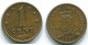 1 CENT 1977 NIEDERLÄNDISCHE ANTILLEN Bronze Koloniale Münze #S10713.D.A - Antilles Néerlandaises