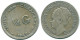 1/4 GULDEN 1947 CURACAO Netherlands SILVER Colonial Coin #NL10825.4.U.A - Curacao