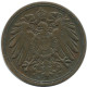 1 PFENNIG 1909 A DEUTSCHLAND Münze GERMANY #AE598.D.A - 1 Pfennig