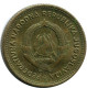 10 DINAR 1953 YUGOSLAVIA Moneda #BA182.E.A - Yougoslavie