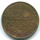 2 1/2 CENT 1965 CURACAO NEERLANDÉS NETHERLANDS Bronze Colonial Moneda #S10241.E.A - Curaçao