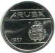 5 CENTS 1987 ARUBA Moneda (From BU Mint Set) #AH110.E.A - Aruba