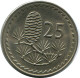25 MILS 1971 CHYPRE CYPRUS Pièce #AP274.F.A - Cyprus