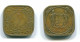5 CENTS 1962 SURINAM NIEDERLANDE Nickel-Brass Koloniale Münze #S12691.D.A - Suriname 1975 - ...
