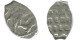 RUSIA RUSSIA 1699 KOPECK PETER I OLD Mint MOSCOW PLATA 0.3g/8mm #AB502.10.E.A - Russia