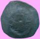 BYZANTINE EMPIRE Aspron Trache Authentique Antique Pièce 3.61g/26mm #BYZ1008.13.F.A - Byzantine