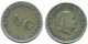 1/4 GULDEN 1965 NETHERLANDS ANTILLES SILVER Colonial Coin #NL11405.4.U.A - Netherlands Antilles