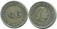 1/4 GULDEN 1963 NETHERLANDS ANTILLES SILVER Colonial Coin #NL11250.4.U.A - Netherlands Antilles