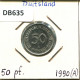 50 PFENNIG 1990 A BRD DEUTSCHLAND Münze GERMANY #DB635.D.A - 50 Pfennig
