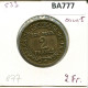 2 FRANCS 1924 FRANCIA FRANCE Moneda #BA777.E.A - 2 Francs