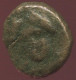 HELMET Antique Authentique Original GREC Pièce 1g/8mm #ANT1575.9.F.A - Griechische Münzen