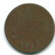 1 KEPING 1804 SUMATRA BRITISH EAST INDIES Copper Colonial Moneda #S11766.E.A - India