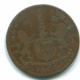 1 KEPING 1804 SUMATRA BRITISH EAST INDIES Copper Colonial Moneda #S11766.E.A - Indien