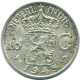 1/10 GULDEN 1945 S NETHERLANDS EAST INDIES SILVER Colonial Coin #NL14107.3.U.A - Dutch East Indies