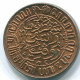 1/2 CENT 1945 NIEDERLANDE OSTINDIEN INDONESISCH Koloniale Münze #S13091.D.A - Dutch East Indies