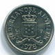 10 CENTS 1978 ANTILLES NÉERLANDAISES Nickel Colonial Pièce #S13555.F.A - Nederlandse Antillen