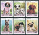 Benin 1087-1092,1093,MNH. Dogs 1998. Beagle,Dalmatian,Dachhund,Cairn Terrier,Pug - Benin - Dahomey (1960-...)