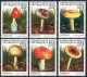 Benin 1029-1034, 1035, MNH. Michel 989-994,995 Bl.35. Mushrooms, 1997. - Benin - Dahomey (1960-...)