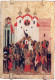 PAINTING SAINTS Christianity Religion Vintage Postcard CPSM #PBQ098.A - Paintings, Stained Glasses & Statues