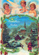 ÁNGEL Navidad Vintage Tarjeta Postal CPSM #PBP388.A - Angels