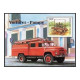 Chad 782-787,788,MNH. Fire Trucks 1998. - Chad (1960-...)