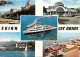 74 - Evian Les Bains - Multivues - Bateaux - CPM - Voir Scans Recto-Verso - Evian-les-Bains