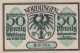 50 PFENNIG 1918 Stadt NoRDLINGEN Bavaria UNC DEUTSCHLAND Notgeld Banknote #PH265 - [11] Local Banknote Issues