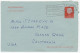 Luchtpostblad G. 20 Amsterdam - Santa Rosa USA 1970 - Postal Stationery