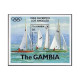 Gambia 508-514, MNH. Mi 500-505,Bl.8. Olympics Los Angeles-1984. Diving, Yacht. - Gambia (1965-...)
