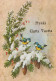 UCCELLO Animale Vintage Cartolina CPSM #PAM958.IT - Birds