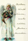 ANGELO Buon Anno Natale Vintage Cartolina CPSM #PAJ360.IT - Angels