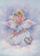 ANGELO Buon Anno Natale Vintage Cartolina CPSM #PAJ169.IT - Angels