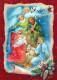 ANGELO Buon Anno Natale Vintage Cartolina CPSM #PAH784.IT - Angels