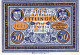 50 PFENNIG 1921 Stadt ETTLINGEN Baden UNC DEUTSCHLAND Notgeld Banknote #PB365 - [11] Local Banknote Issues