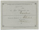 Naamstempel Heenvliet 1883 - Lettres & Documents