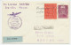 FFC /First Flight Cover Luxembourg - Belgium - Soviet Union 1958 SABENA - Avions