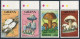 Ghana 1137-1139,1144,1146,MNH.Michel 1295-1297, 1302, Bl.146. Mushrooms 1989. - Préoblitérés