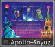 Ghana 2188 Ac,2189 Sheets,MNH. Apollo-Soyuz Mission, 25th Ann. 2000. - Préoblitérés