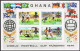 Ghana 535-538,539 Imperf,MNH.Mi 581B-584B,Bl.58B. Soccer Cup Munich-1974.Winner. - Preobliterati