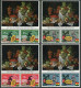 Ghana 323-326 Pair/label,326a Sheet,MNH. Cocoa Production,1968.Beans.Microscope. - Precancels