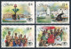 Ghana 1006-1010,MNH.Mi 1133-1137 Bl.124 TOURISM-1986. Fort St Jago, Elephant. - Préoblitérés