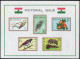 Ghana 194a, 199a, MNH. Fauna 1964. Secretary Bird, Elephant, Parrot, Tulip Tree, - Precancels