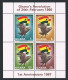 Ghana 273-276, 276a, 276b, MNH. Mi 283-286, Bl.24A-24B. Revolution, 1967. Eagle. - Préoblitérés