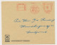 Meter Cover Netherlands 1950 PVDA - Political Party - Labour Party - Amsterdam  - Unclassified
