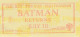 Meter Cut GB / UK 1992 Batman Returns - Movie - Cinema