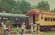 ZUG Schienenverkehr Eisenbahnen Vintage Ansichtskarte Postkarte CPSMF #PAA579.DE - Trains